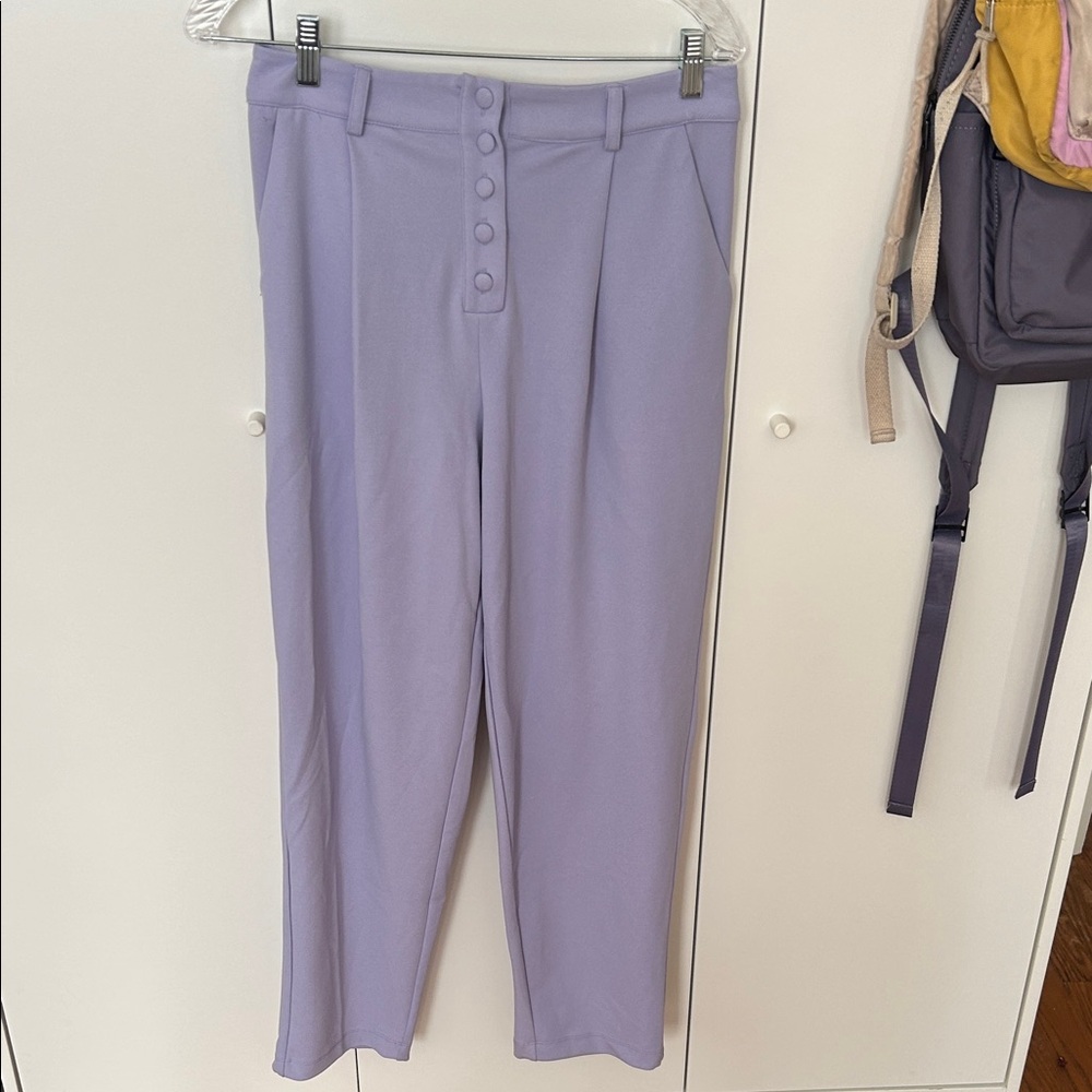 Forever 21 light purple lilac lavender Trousers (part of a set)